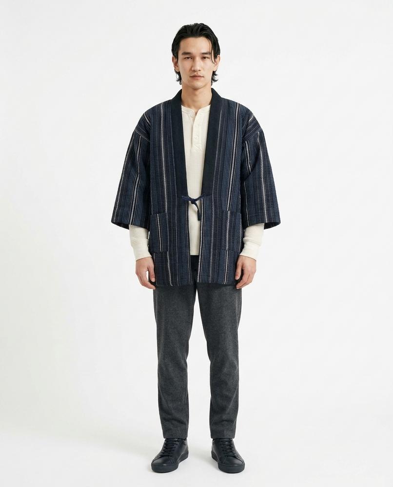 Nord Wear - Nazir | Striped Tie-Front Jacket Men