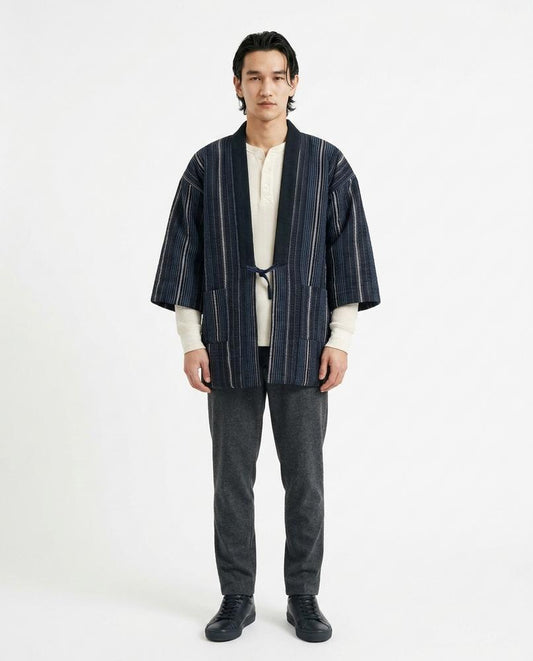 Nord Wear - Nazir | Striped Tie-Front Jacket Men