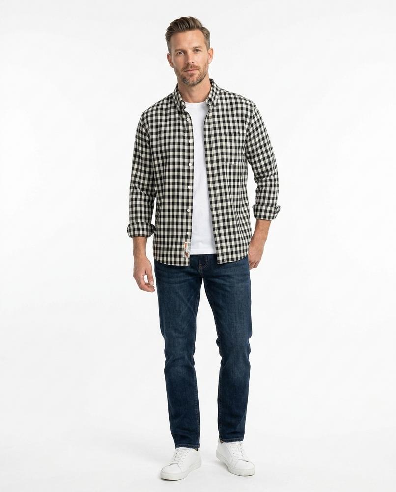 Nord Wear - Eotek | Checkered Relaxed-Fit Shirt Men