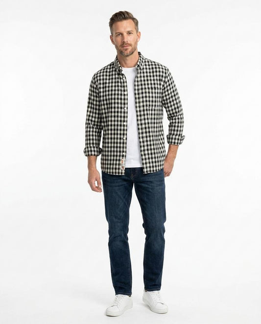 Nord Wear - Eotek | Checkered Relaxed-Fit Shirt Men