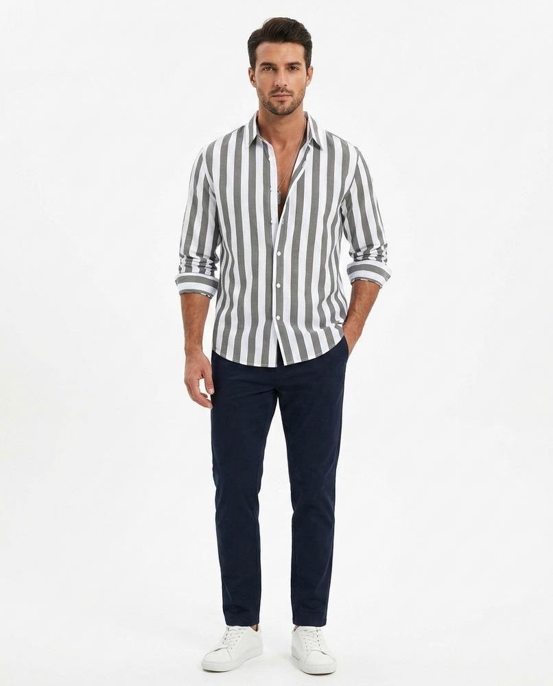 Nord Wear - Lebiv | Striped Long-Sleeved Shirt Men