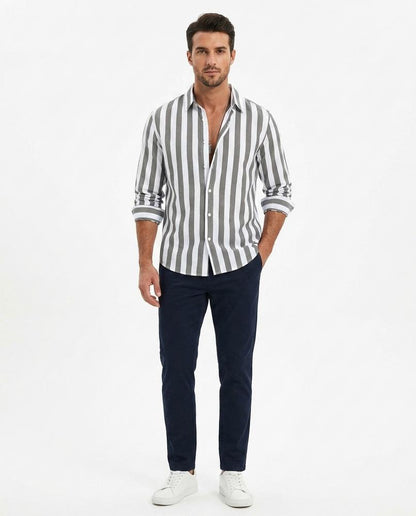 Nord Wear - Lebiv | Striped Long-Sleeved Shirt Men