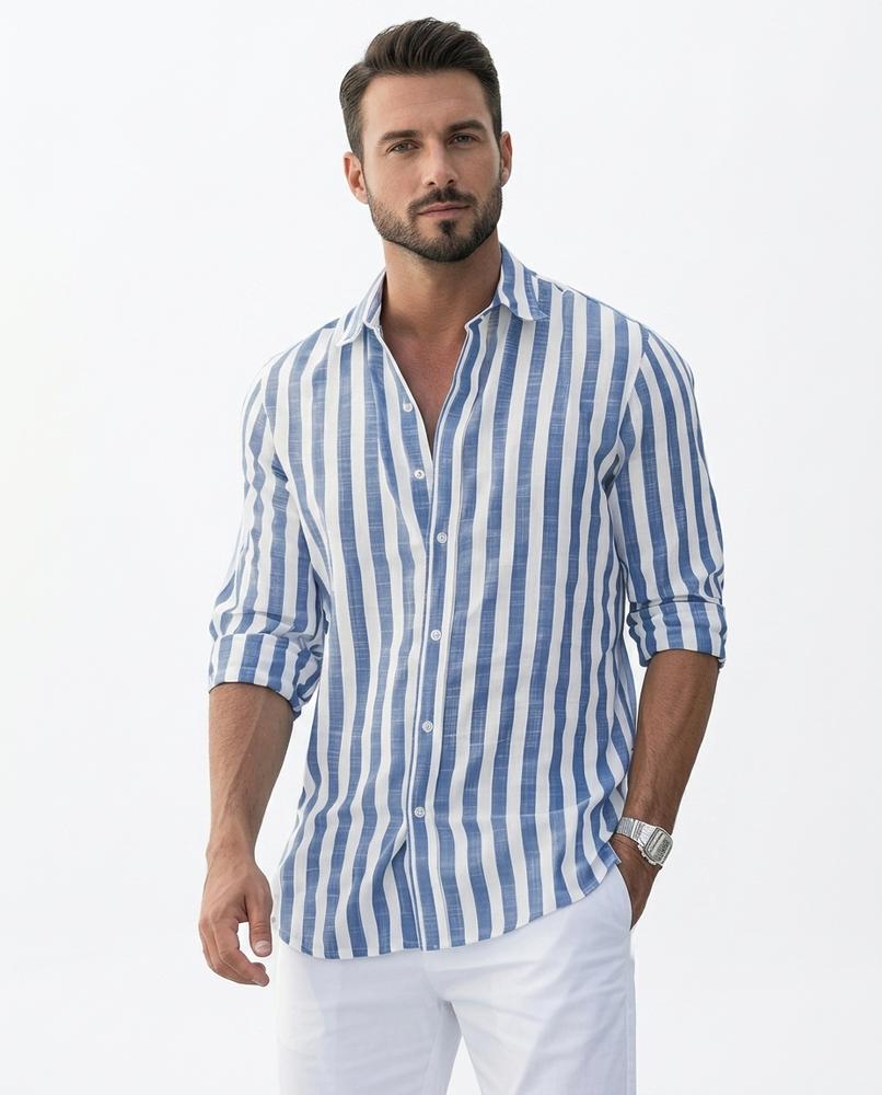 Nord Wear - Lebiv | Striped Long-Sleeved Shirt Men