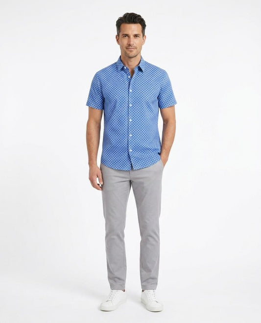 Nord Wear - Aabos | Patterned Short-Sleeved Shirt Men