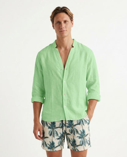 Nord Wear - Sapur | Collarless Long-Sleeved Shirt Men