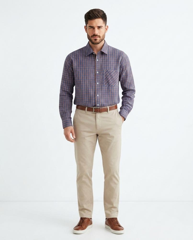 Nord Wear - Zurod | Plaid Long-Sleeved Shirt Men