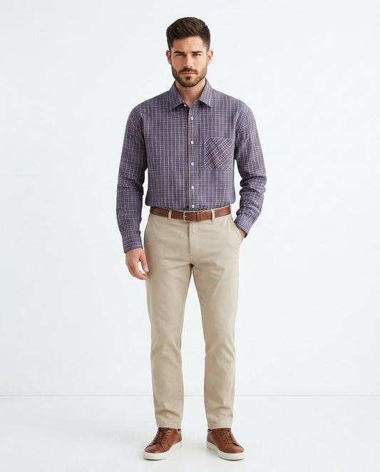 Nord Wear - Zurod | Plaid Long-Sleeved Shirt Men