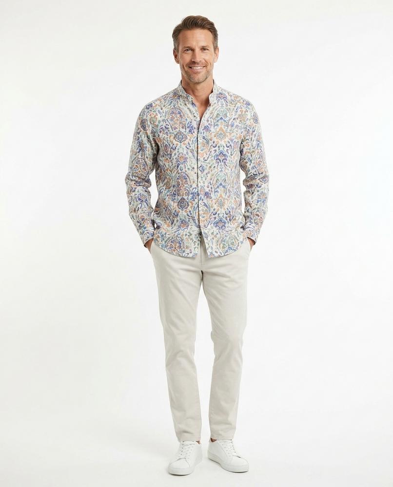 Nord Wear - Sapur | Collarless Long-Sleeved Shirt Men