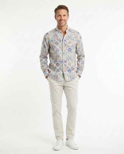 Nord Wear - Sapur | Collarless Long-Sleeved Shirt Men