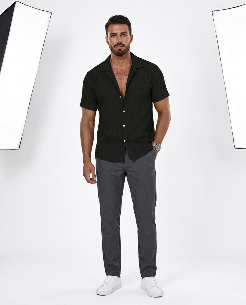 Nord Wear - Solat | Textured Short-Sleeved Shirt Men