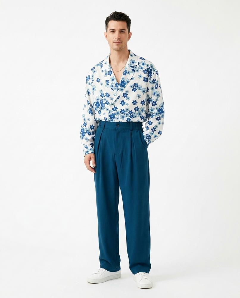 Nord Wear - Tosot | Floral Camp Collar Shirt Men