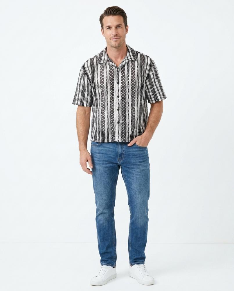 Nord Wear - Lefim | Striped Textured Shirt Men