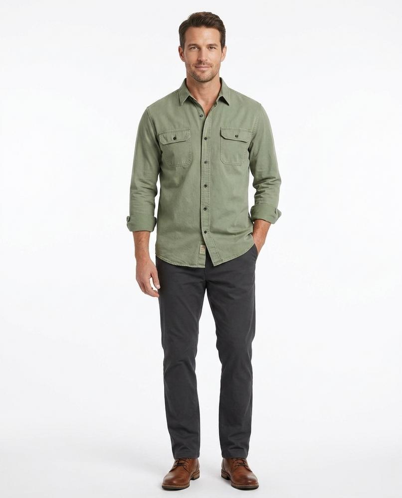 Nord Wear - Vudet | Button-Down Washed-Cotton Shirt Men