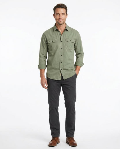 Nord Wear - Vudet | Button-Down Washed-Cotton Shirt Men