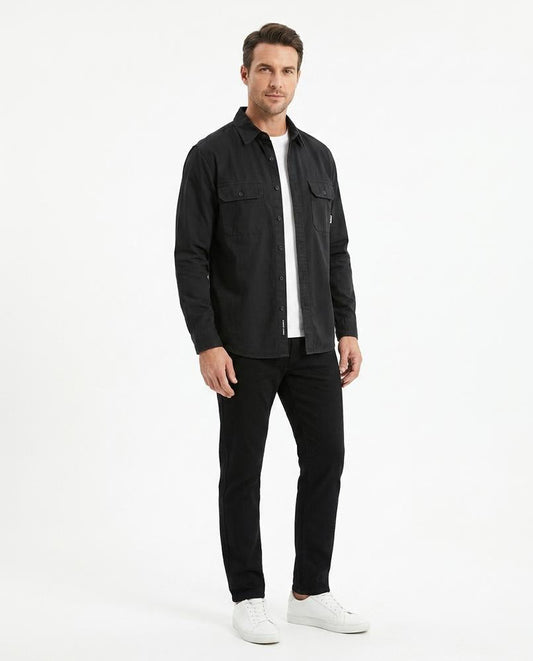 Nord Wear - Nunol | Button-Front Flap-Pocket Shirt Men