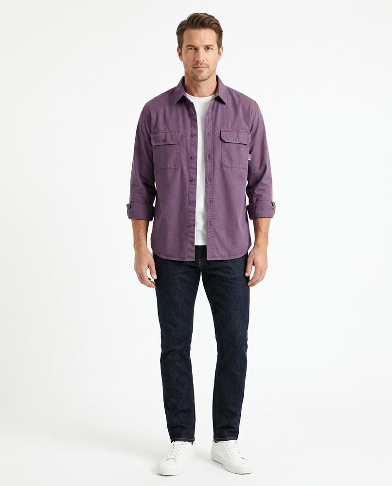 Nord Wear - Nunol | Button-Front Flap-Pocket Shirt Men