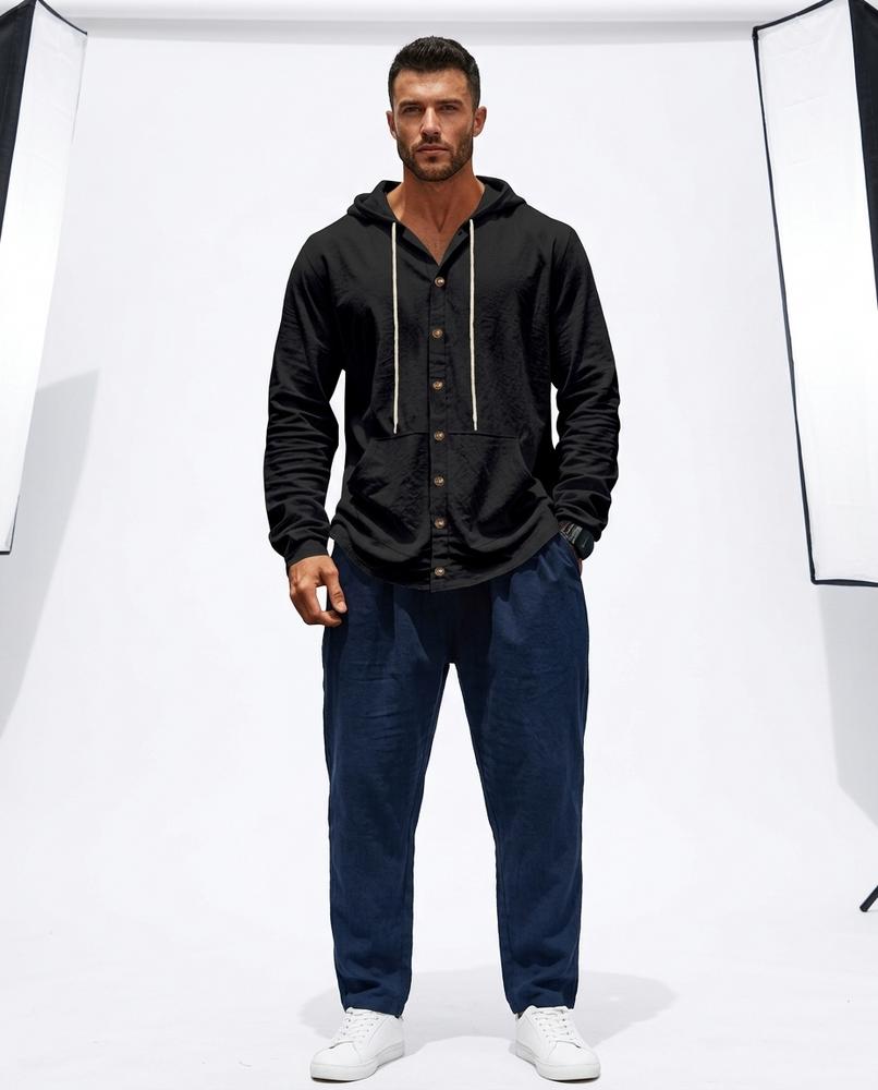 Nord Wear - Eeler | Hooded Button-Up Shirt Men