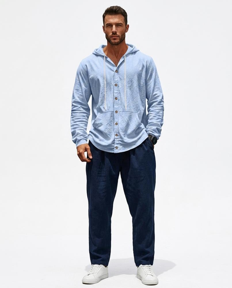 Nord Wear - Eeler | Hooded Button-Up Shirt Men