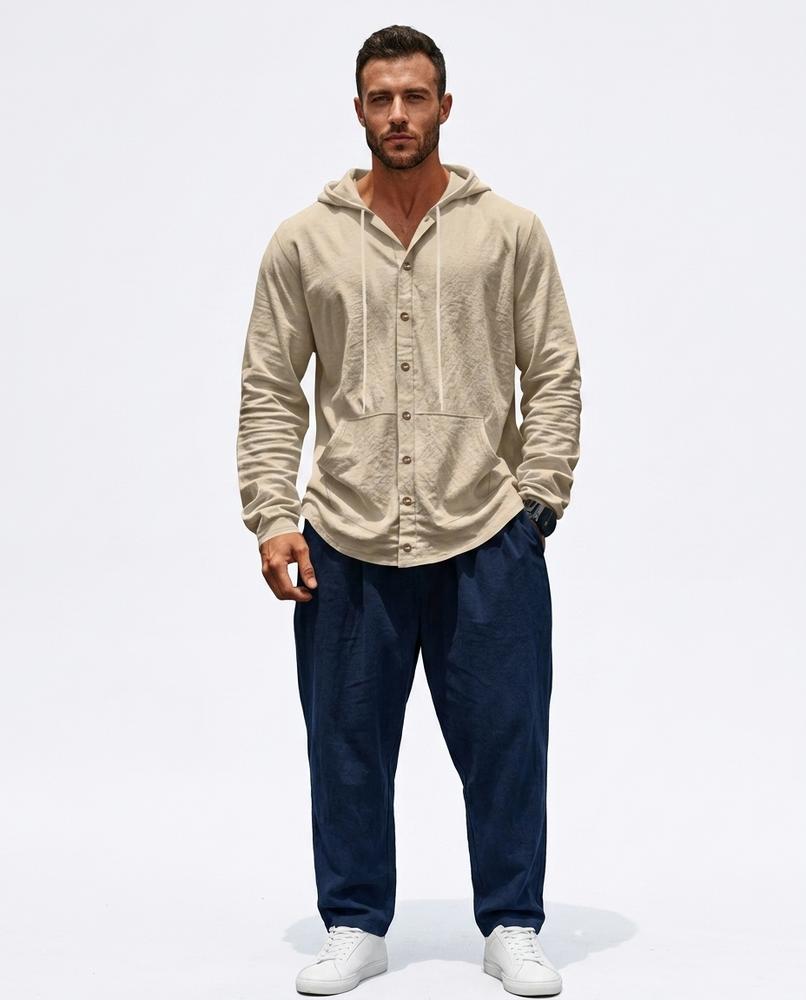 Nord Wear - Eeler | Hooded Button-Up Shirt Men