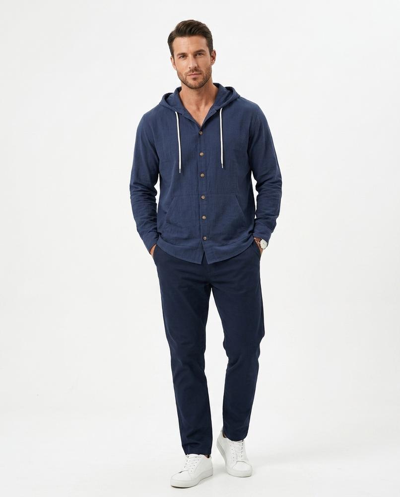 Nord Wear - Eeler | Hooded Button-Up Shirt Men
