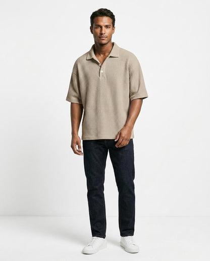 Nord Wear - Cariv | Waffle-Knit Relaxed Fit Shirt Men