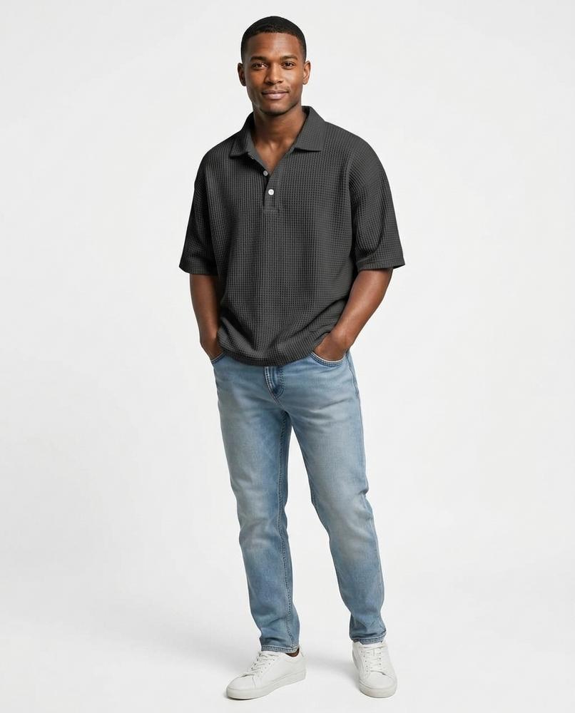 Nord Wear - Cariv | Waffle-Knit Relaxed Fit Shirt Men