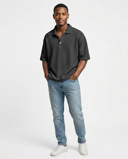 Nord Wear - Cariv | Waffle-Knit Relaxed Fit Shirt Men