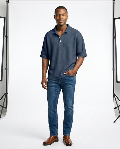Nord Wear - Cariv | Waffle-Knit Relaxed Fit Shirt Men