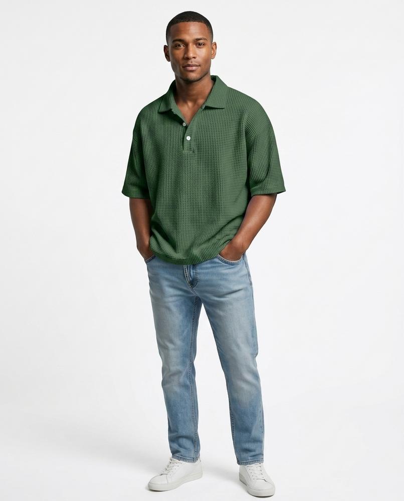 Nord Wear - Cariv | Waffle-Knit Relaxed Fit Shirt Men
