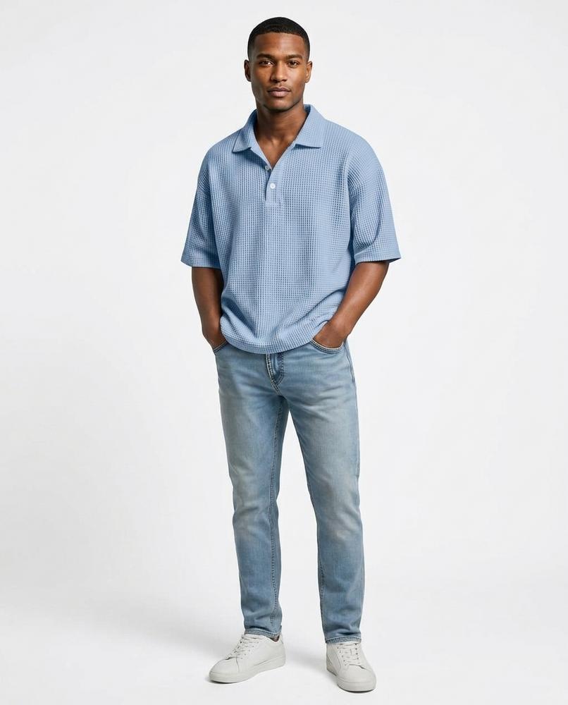 Nord Wear - Cariv | Waffle-Knit Relaxed Fit Shirt Men