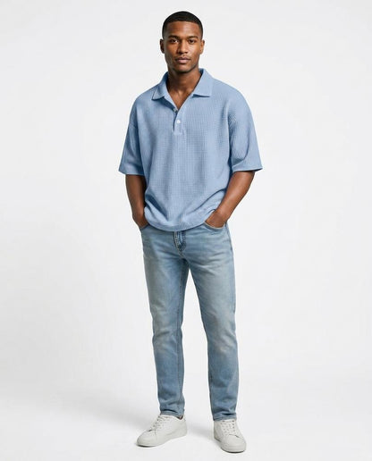 Nord Wear - Cariv | Waffle-Knit Relaxed Fit Shirt Men