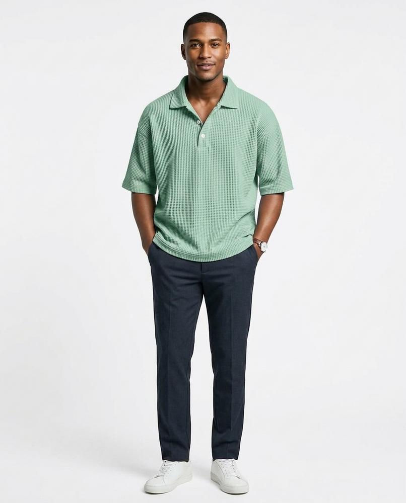 Nord Wear - Cariv | Waffle-Knit Relaxed Fit Shirt Men