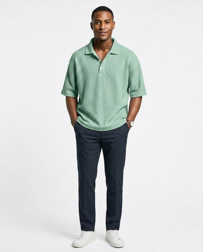 Nord Wear - Cariv | Waffle-Knit Relaxed Fit Shirt Men
