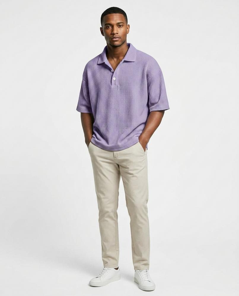 Nord Wear - Cariv | Waffle-Knit Relaxed Fit Shirt Men