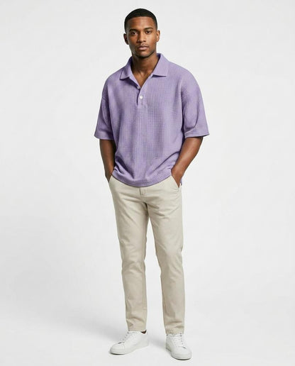 Nord Wear - Cariv | Waffle-Knit Relaxed Fit Shirt Men
