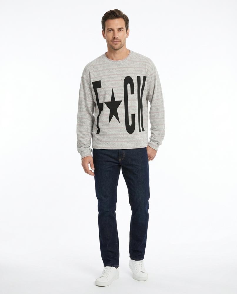 Nord Wear - Aadun | Striped Printed Sweatshirt Men