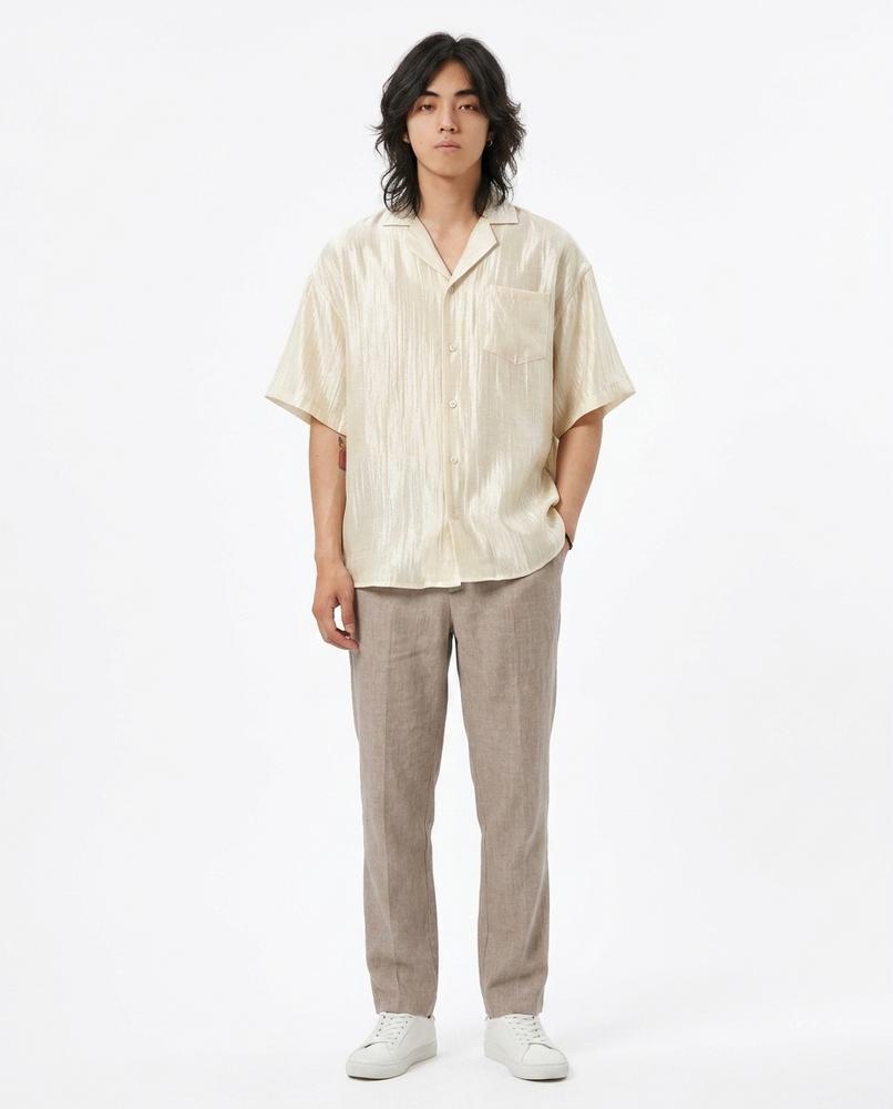 Nord Wear - Tomev | Crinkled Short-Sleeved Shirt Men