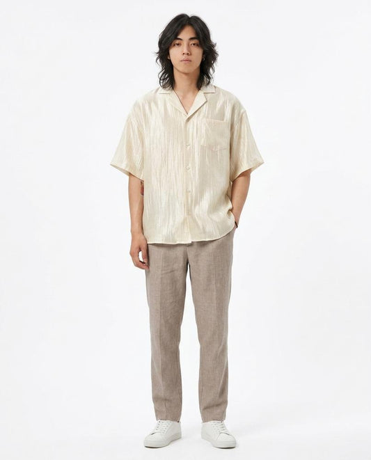 Nord Wear - Tomev | Crinkled Short-Sleeved Shirt Men