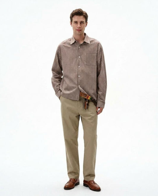 Nord Wear - Suded | Checkered Long-Sleeved Shirt Men