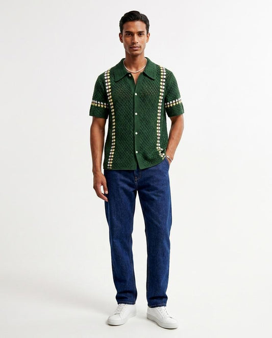 Nord Wear - Euwum | Crocheted Short-Sleeved Shirt Men
