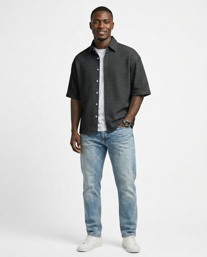 Nord Wear - Lanen | Waffle-Knit Short-Sleeved Shirt Men