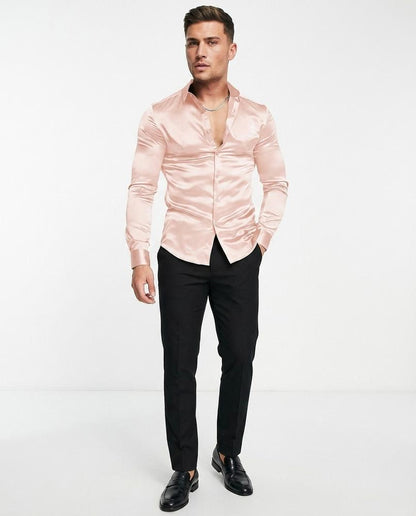 Nord Wear - Rurit | Satin-Finish Slim-Fit Shirt Men