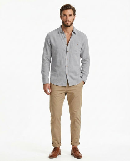 Nord Wear - Cewed | Long-Sleeved Button-Down Shirt Men