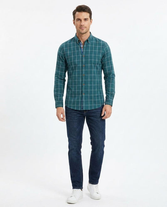 Nord Wear - Tunes | Checked Button-Down Shirt Men