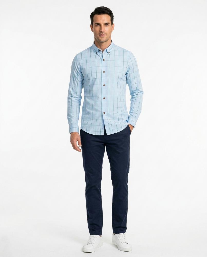 Nord Wear - Tunes | Checked Button-Down Shirt Men