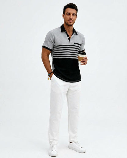 Nord Wear - Ruvus | Waffle-Knit Striped Shirt Men