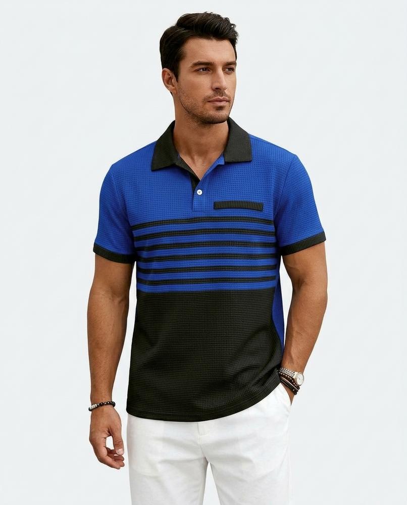 Nord Wear - Ruvus | Waffle-Knit Striped Shirt Men