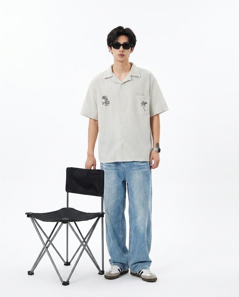 Nord Wear - Rufov | Striped Short-Sleeved Shirt Men