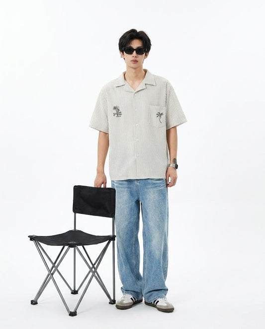 Nord Wear - Rufov | Striped Short-Sleeved Shirt Men