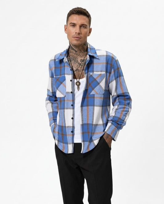 Nord Wear - Yifev | Plaid Button-Up Shirt Men